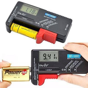 Universal Battery Cell Tester AA AAA C/D 9V