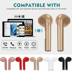 Universal Wireless Bluetooth Earbuds With Charging Box