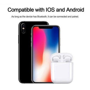 Universal Wireless Bluetooth Earbuds With Charging Box
