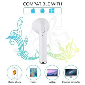 Universal Wireless Bluetooth Earbuds With Charging Box