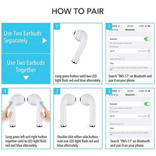 Load image into Gallery viewer, Universal Wireless Bluetooth Earbuds With Charging Box